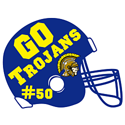 Trojans Car Magnet
