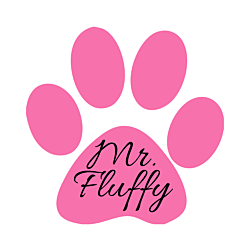 Mr. Fluffy Decal