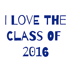 Class of 2016 Static Cling
