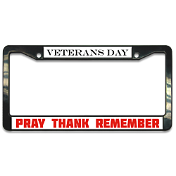 Veterans Day Plate Frame