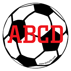 Simple Soccer Decal