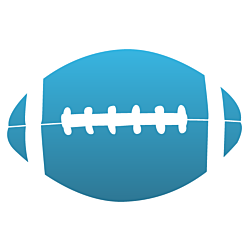 Gridiron Ball Car Magnet