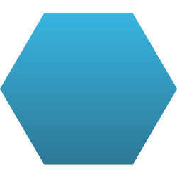 Hexagon Car Magnet