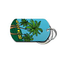 California Key Chain Front