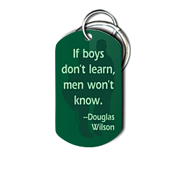 International Men's Day Key Chain - Front