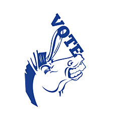 Maine Vote Democrat Decal