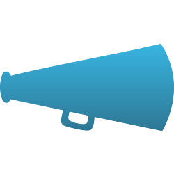 Megaphone Car Magnet