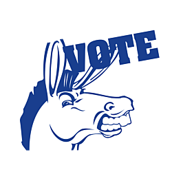 Oregon Vote Democrat Decal