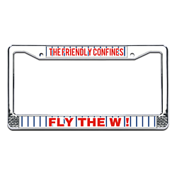 Chicago North Side Baseball License Plate Frame