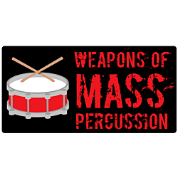 Mass Percussion Decal