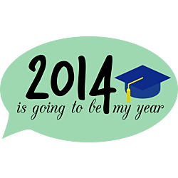 2014 Speech Bubble Decal