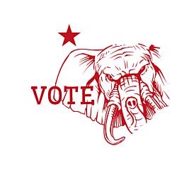 Texas Vote Republican Decal