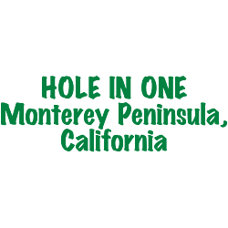 Hole In One Vinyl Lettering