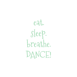 Dance Vinyl Lettering
