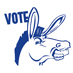 Wyoming Democrat Decal