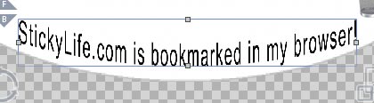Curved Text Design Tool Example Curved Text Design Text Example